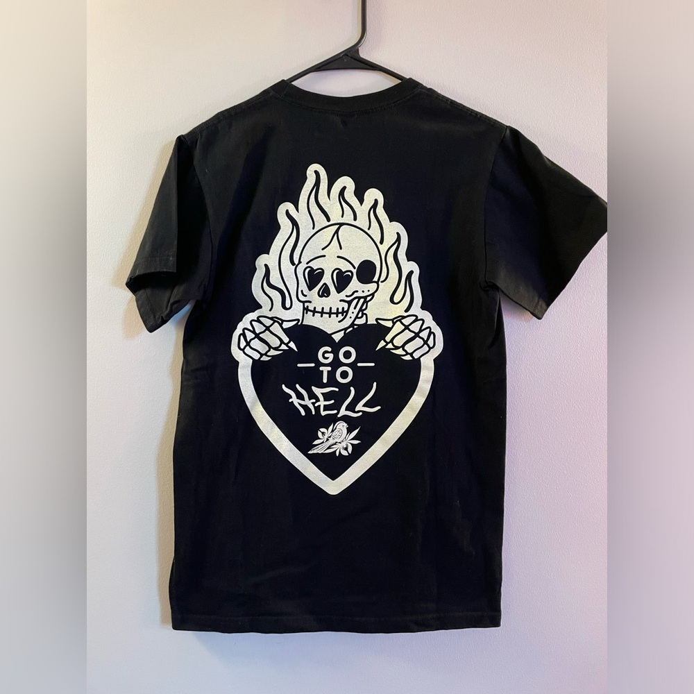 Bayside Go To Hell Black Band Tee